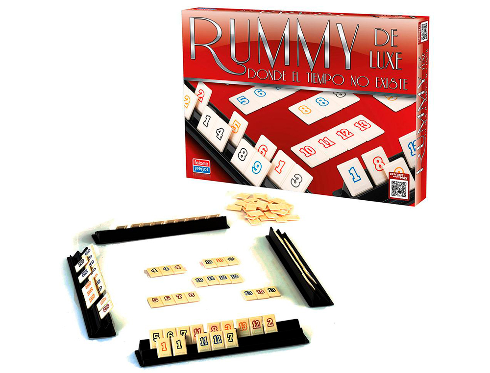 JUEGO DE MESA FALOMIR RUMMY DE LUXE