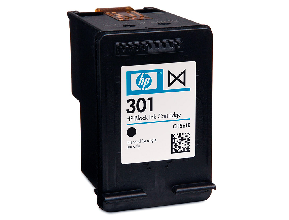 INK-JET HP N.301 NEGRO DESKJET/ 1050/ 2540/ 3050 ENVY 4500 5530 OFFICEJET 2620 4630