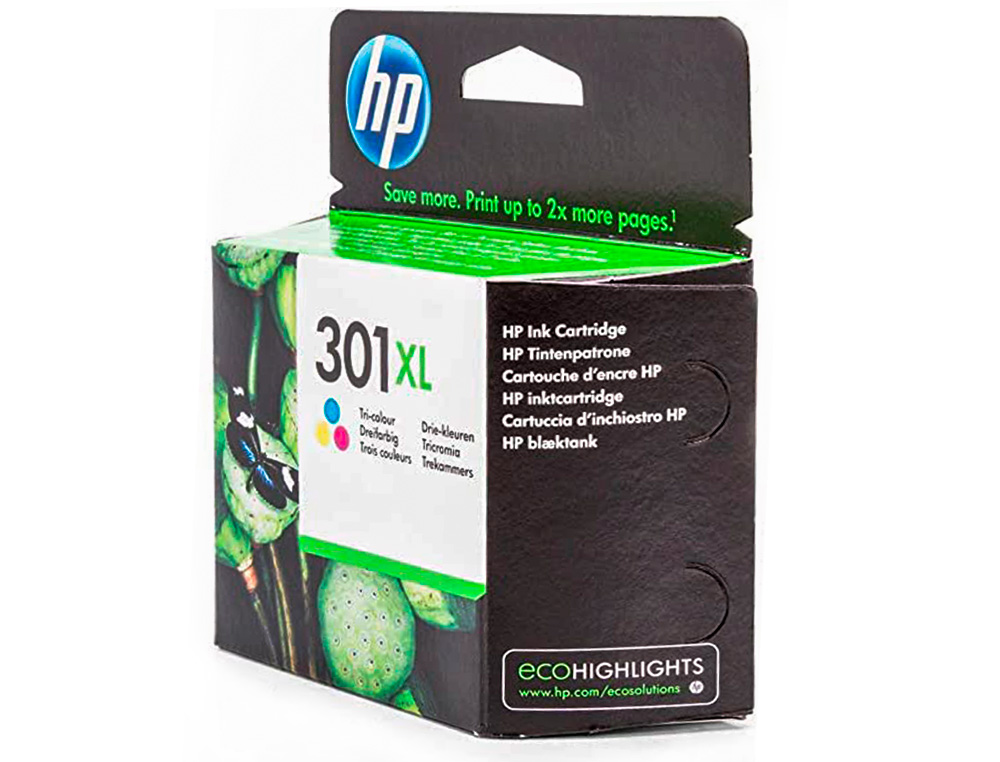 INK-JET HP 301XL TRICOLOR DESKJET 5530 /1010 /1510 /2540ALTA CAPACIDAD