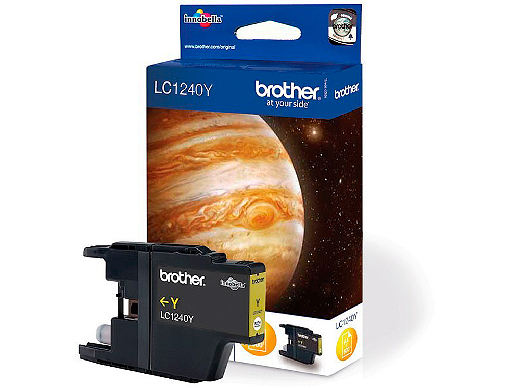 INK-JET BROTHER LC-1240Y AMARILLO -600PAG- MFC-J6510DW MFC-J6710DW MFC-J6910DW