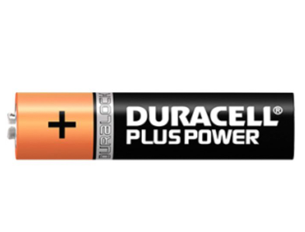 PILA DURACELL ALCALINA PLUS AAA BLISTER CON 4 UNIDADES