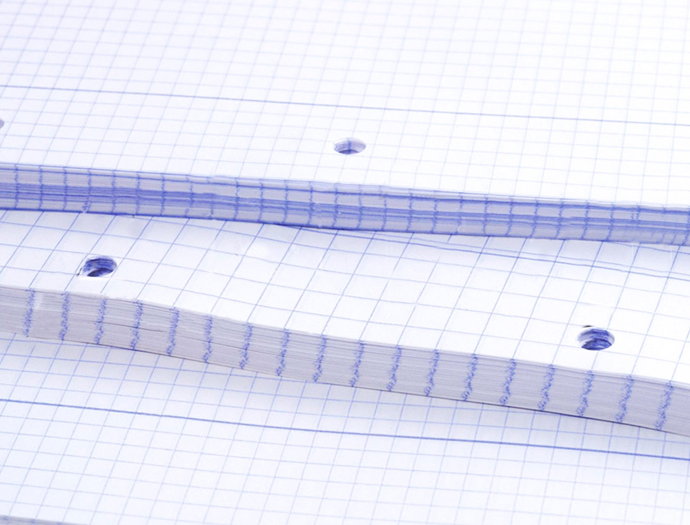 RECAMBIO LIDERPAPEL A4 100 HOJAS 75G/M2 CUADRO 4MM CON MARGEN 4 TALADROS