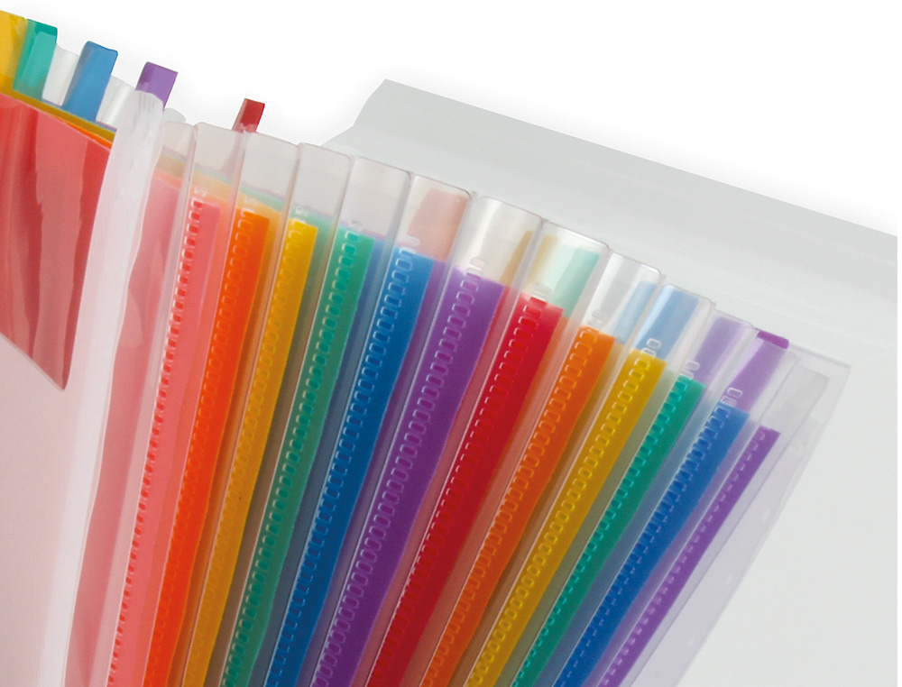 CARPETA LIDERPAPEL CLASIFICADOR FUELLE POLIPROPILENO DIN A5 SPECTRAFILE