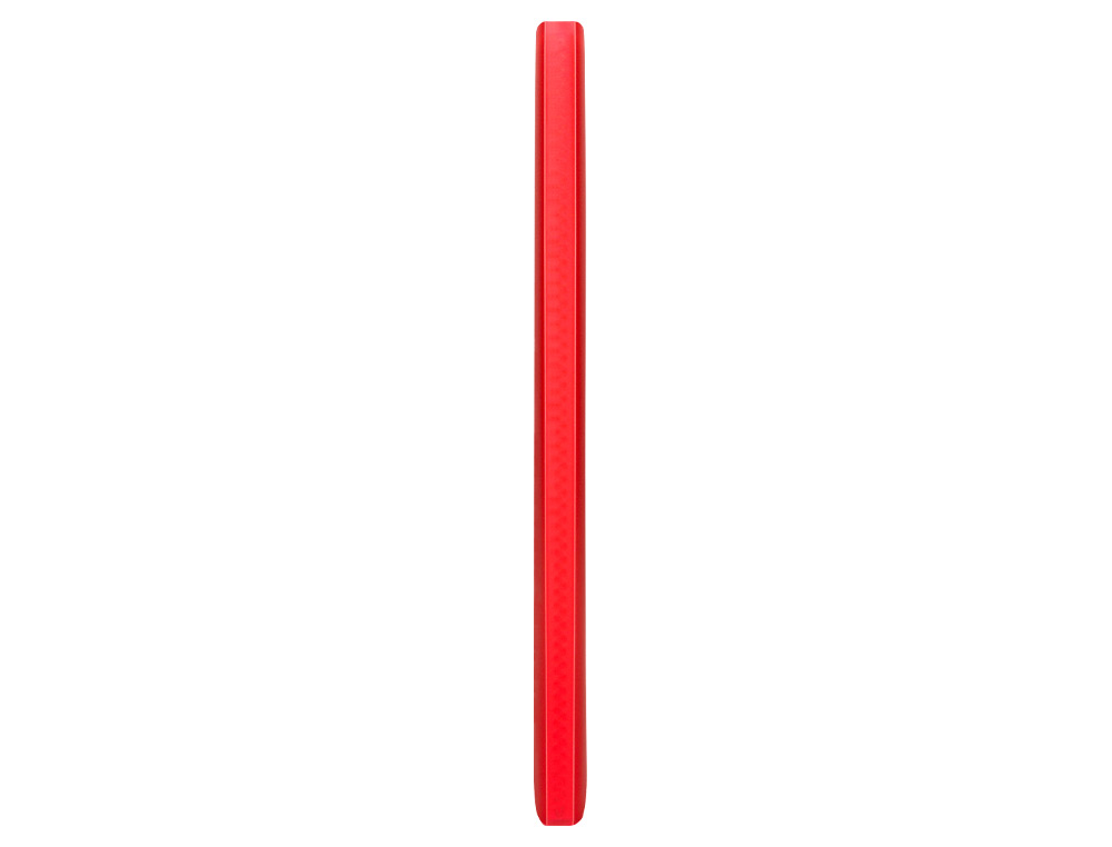 CARPETA LIDERPAPEL ESCAPARATE 47050 40 FUNDAS POLIPROPILENO DIN A4 ROJO TRANSLUCIDO