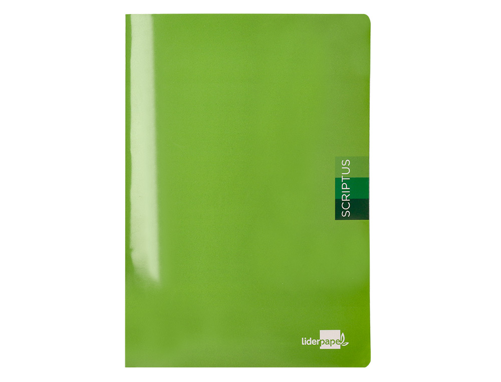 LIBRETA LIDERPAPEL SCRIPTUS A4 48 HOJAS 90G/M2 CUADRO 6MM CON MARGEN
