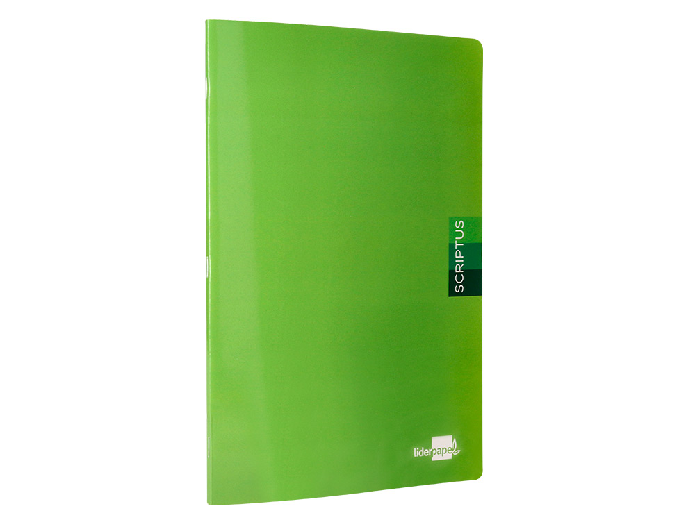 LIBRETA LIDERPAPEL SCRIPTUS A4 48 HOJAS 90G/M2 CUADRO 6MM CON MARGEN