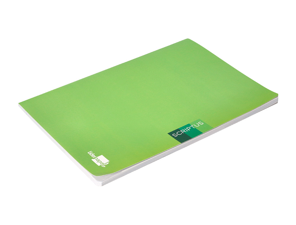 LIBRETA LIDERPAPEL SCRIPTUS A4 48 HOJAS 90G/M2 CUADRO 6MM CON MARGEN