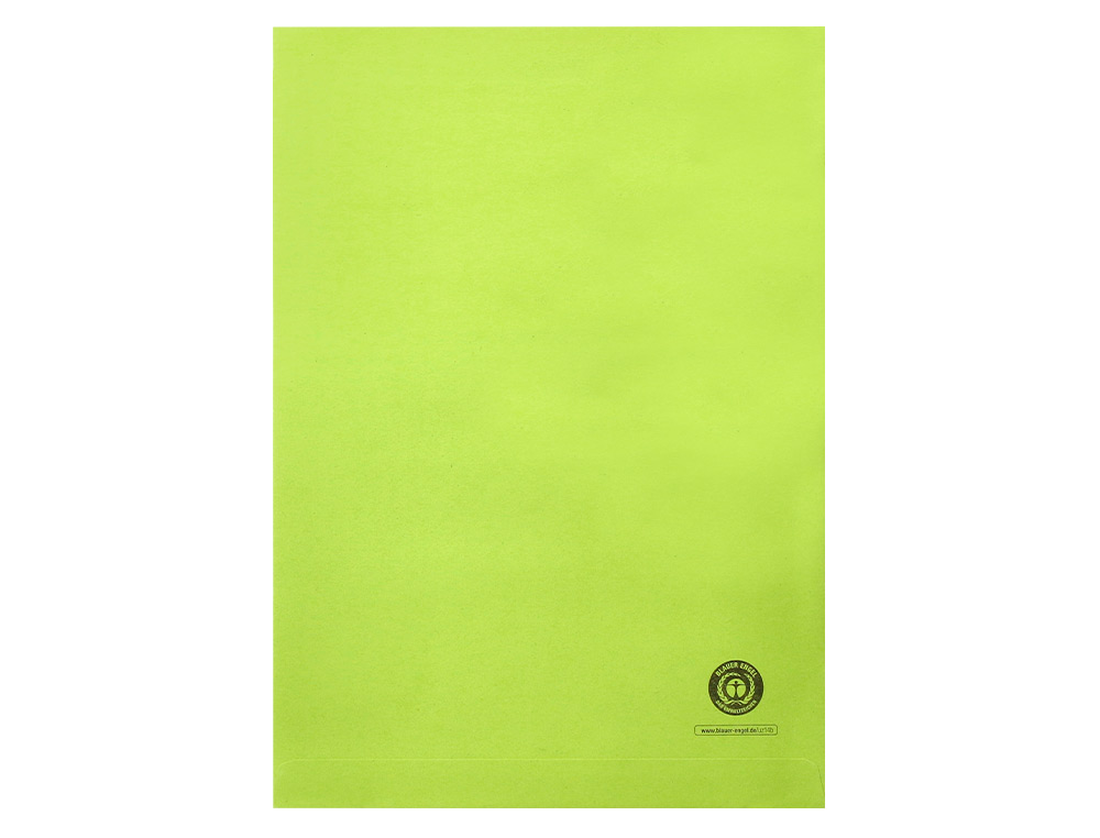 SUBCARPETA CARTULINA Q-CONNECT DIN A4 VERDE CON VENTANA TRANSPARENTE 120 GR
