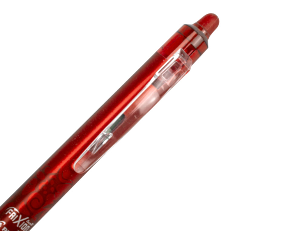 BOLIGRAFO PILOT FRIXION CLICKER BORRABLE 0,7 MM COLOR ROJO
