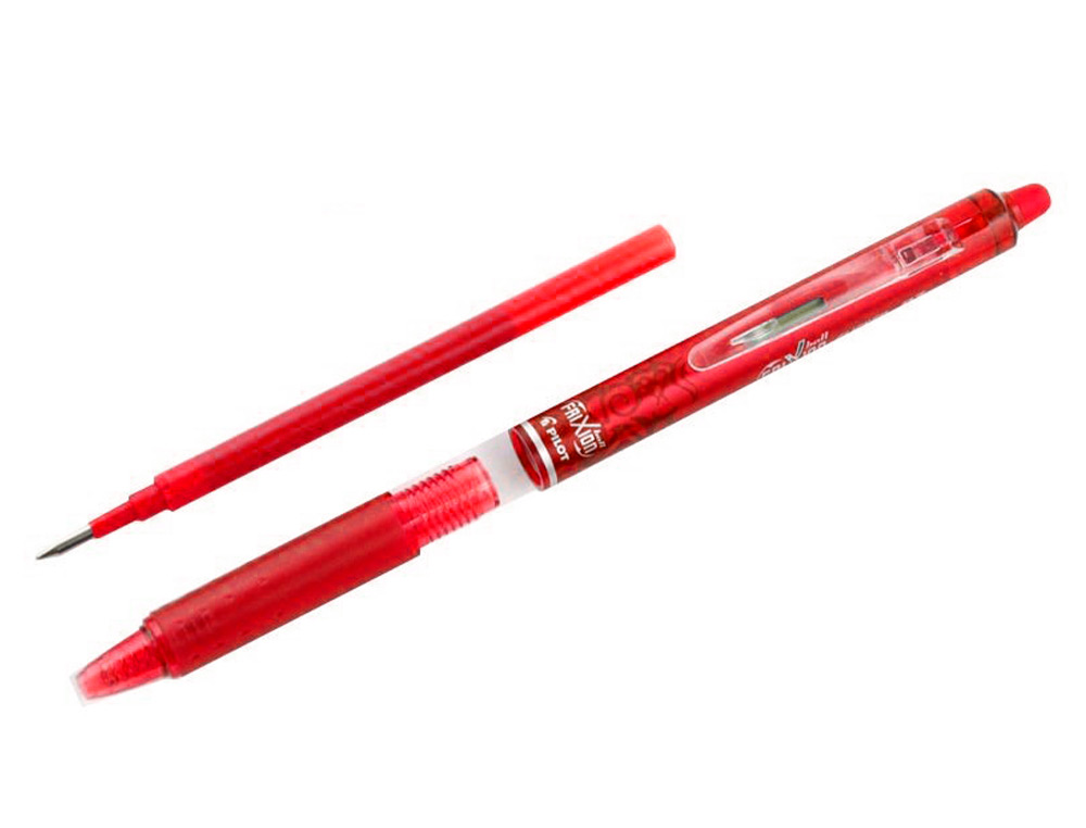 BOLIGRAFO PILOT FRIXION CLICKER BORRABLE 0,7 MM COLOR ROJO