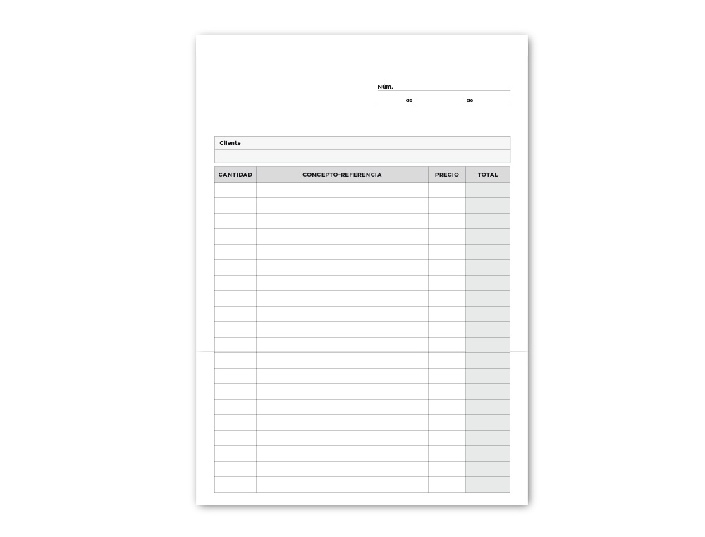 TALONARIO LIDERPAPEL MULTIUSOS CUARTO ORIGINAL T199