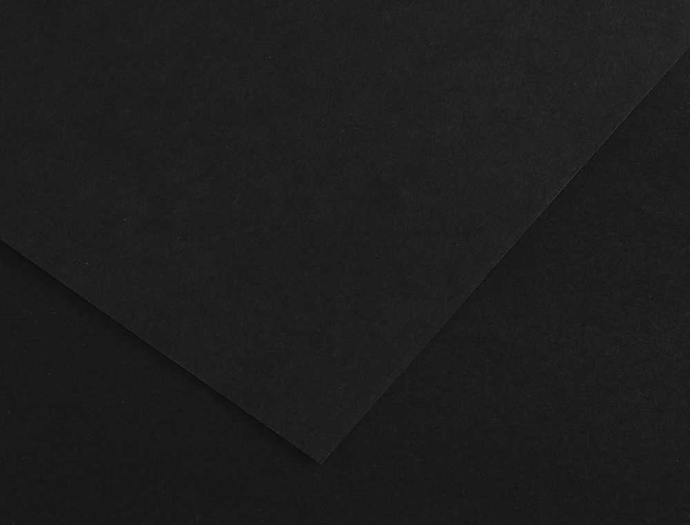 CARTULINA GUARRO DIN A4 NEGRO 185 GR PAQUETE 50 HOJAS