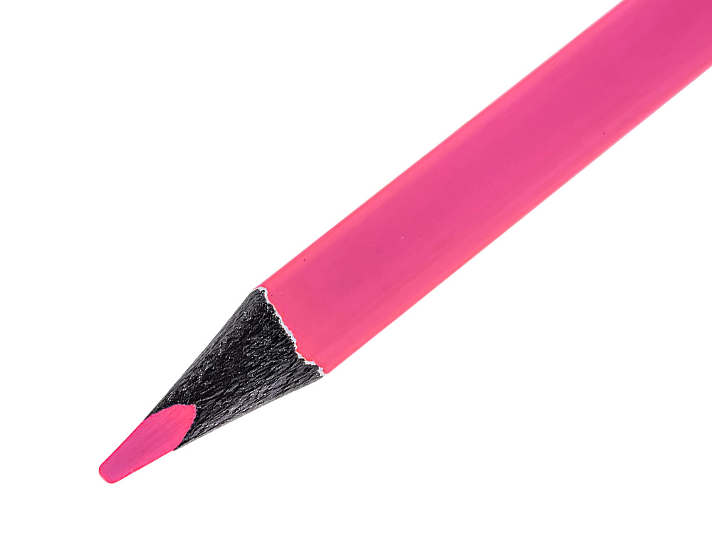 LAPICES FLUORESCENTE LIDERPAPEL JUMBO NEON ROSA