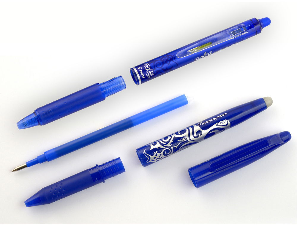 RECAMBIO BOLIGRAFO PILOT FRIXION BALL AZUL CAJA DE 3 UNIDADES