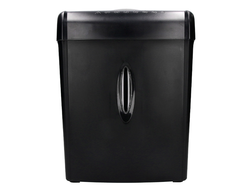 DESTRUCTORA DE DOCUMENTOS Q-CONNECT KF17970 CAPACIDAD DE CORTE 6 H DESTRUYE GRAPAS CLIPS Y TARJETAS PAPELERA 14L