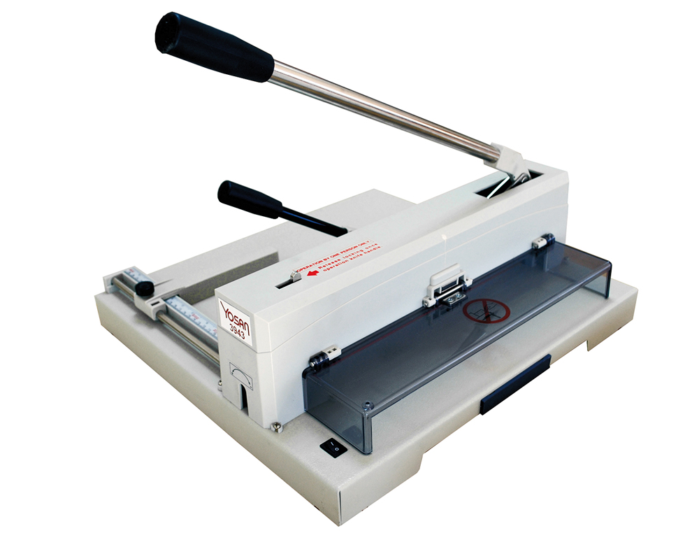 GUILLOTINA YOSAN MANUAL PROFESIONAL LARGO DEL CORTE 370 MM CAPACIDAD 150 HOJAS
