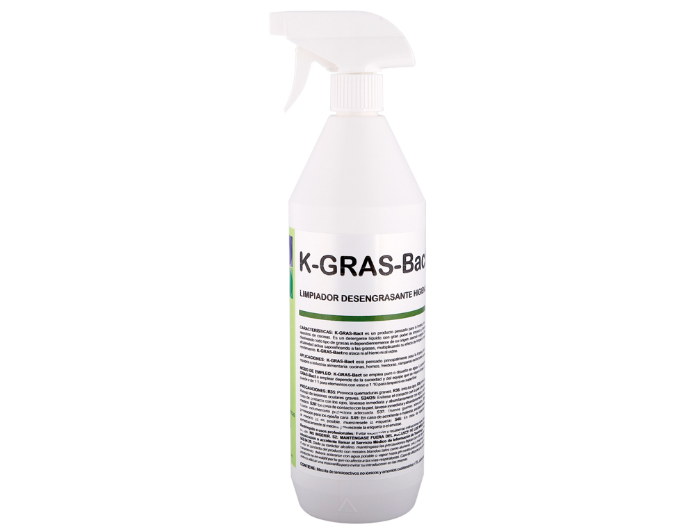 LIMPIADOR SPRAY DESENGRASANTE BOTELLA DE 1000 ML