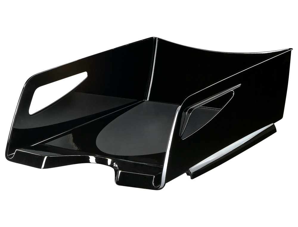 BANDEJA SOBREMESA CEP MAXI DE GRAN CAPACIDAD PLASTICO NEGRO 386X270X115 MM