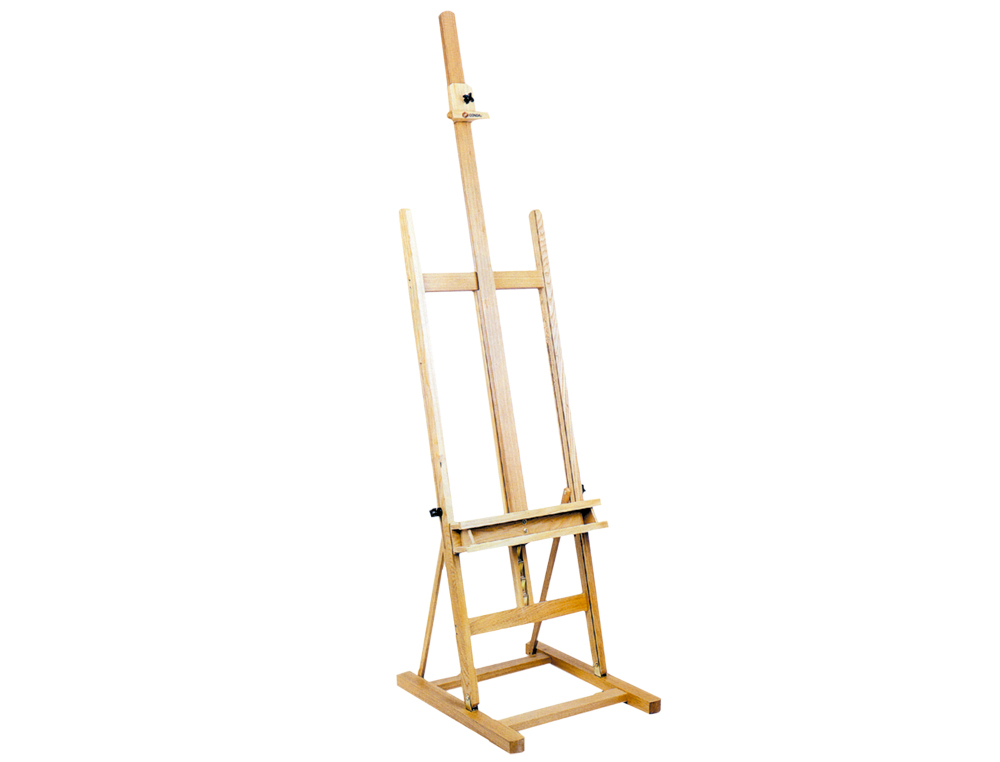 CABALLETE PINTOR ARTIST ESTUDIO MADERA 47X54X185CM