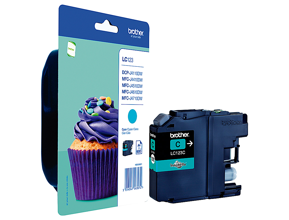 INK-JET BROTHER MFC-J4410DW/4510 DW CIAN 600 PAG