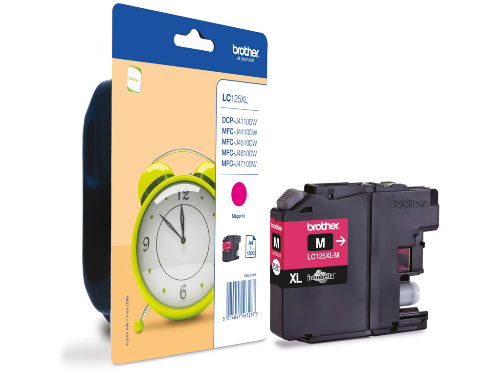 INK-JET BROTHER MFC-J4410DW/4510 DW MAGENTA ALTA CAPACIDAD 1200 PAG