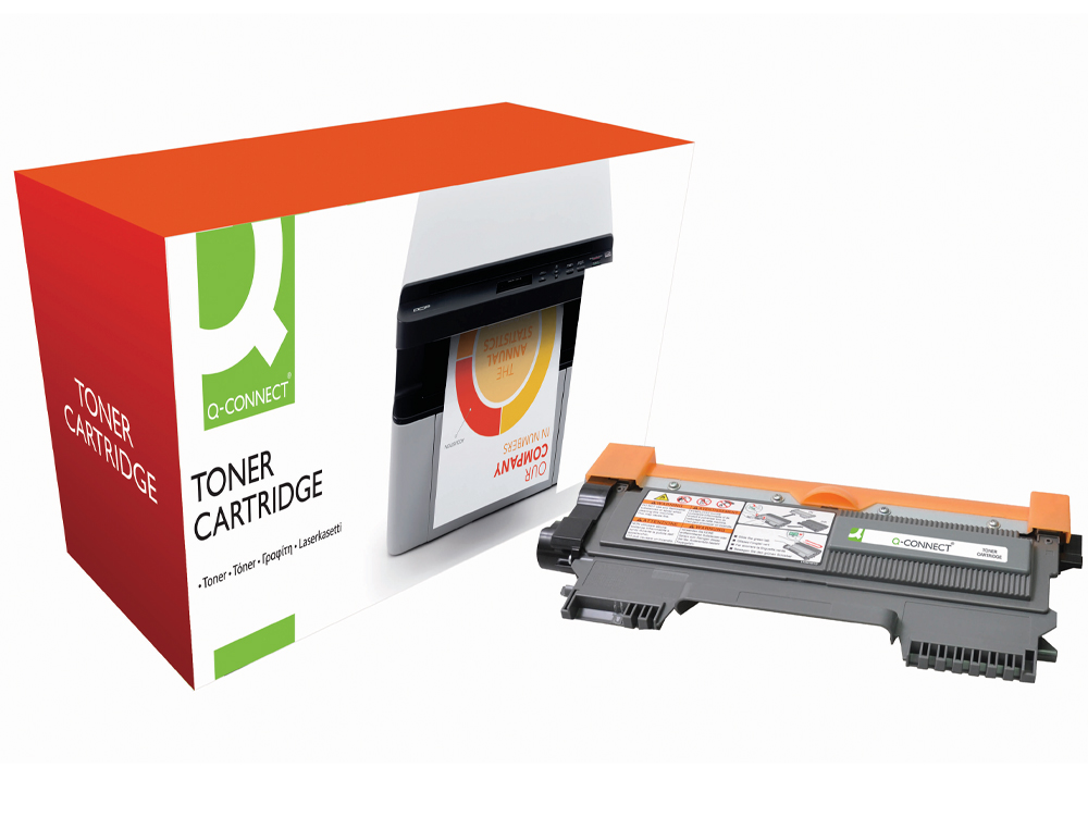 TONER Q-CONNECT COMPATIBLE BROTHER TN-2220 2.600PAG NEGRO