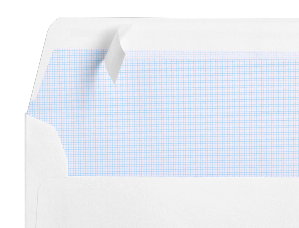 SOBRE LIDERPAPEL N 2 BLANCO DIN AMERICANO 110X220 MM TIRA DE SILICONA PAQUETE DE 25 UNIDADES