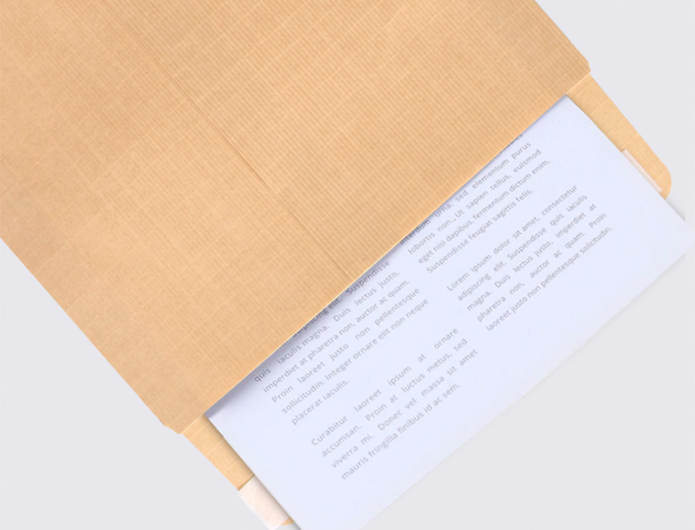 SOBRE LIDERPAPEL BOLSA N 7 KRAFT DIN C4 229X324 MM TIRA DE SILICONA PAQUETE DE 25 UNIDADES