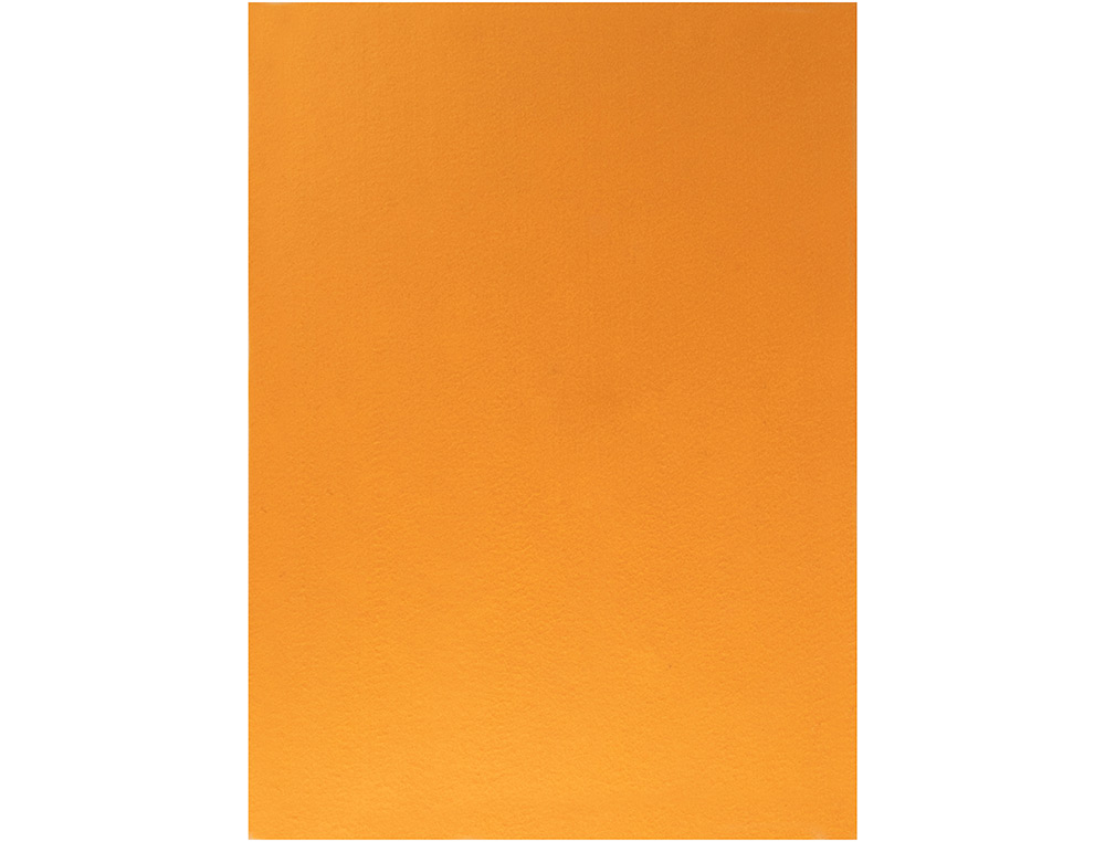 FIELTRO LIDERPAPEL 50X70CM NARANJA 160G/M2