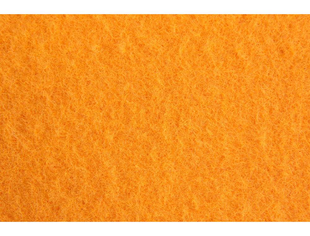 FIELTRO LIDERPAPEL 50X70CM NARANJA 160G/M2