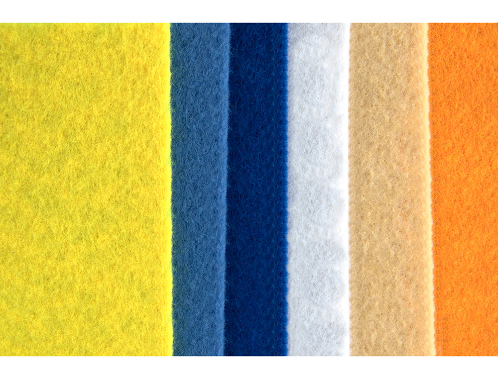 FIELTRO LIDERPAPEL 50X70CM BLANCO 160G/M2