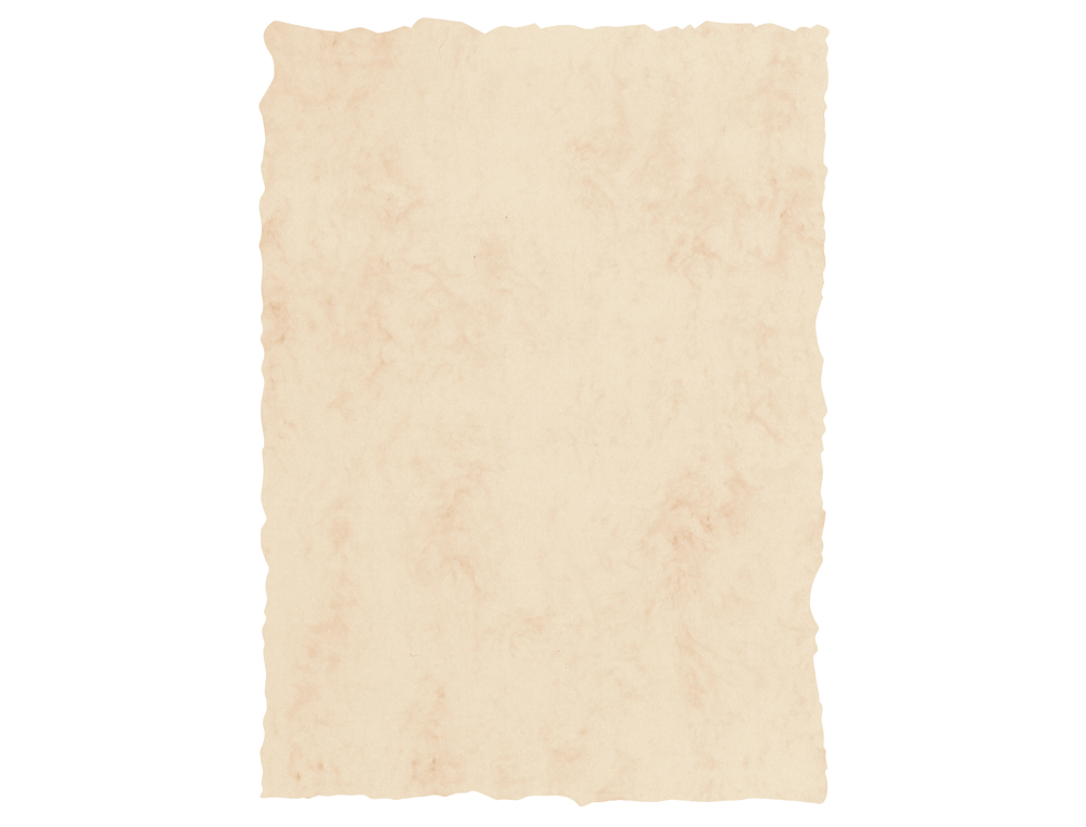 PAPEL PERGAMINO DIN A4 200 GR COLOR MARMOL BEIGE PAQUETE DE 25 HOJAS