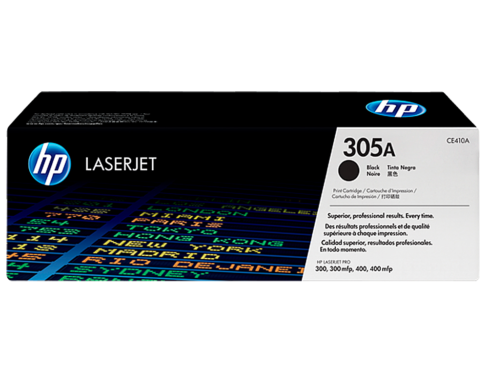 TONER HP 305A LASERJET M351/M451/M375/M475 NEGRO 2200 PAG