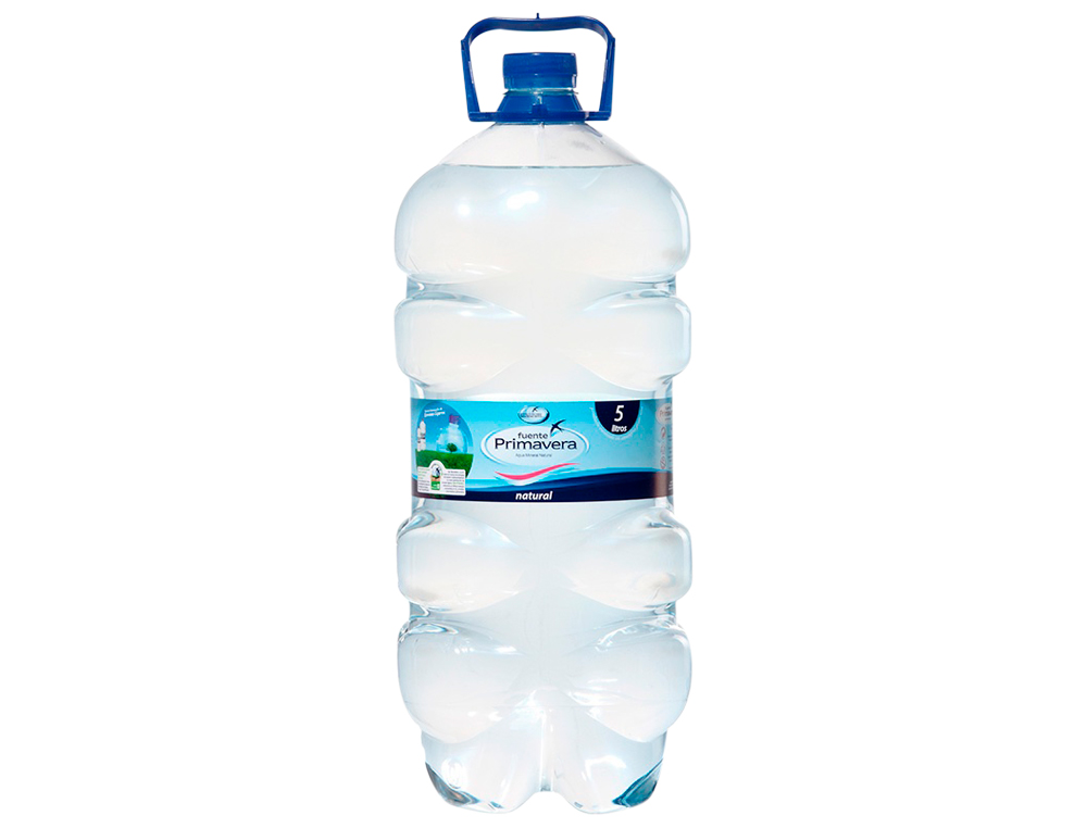 AGUA MINERAL NATURAL FUENTE PRIMAVERA GARRAFA DE 5 L