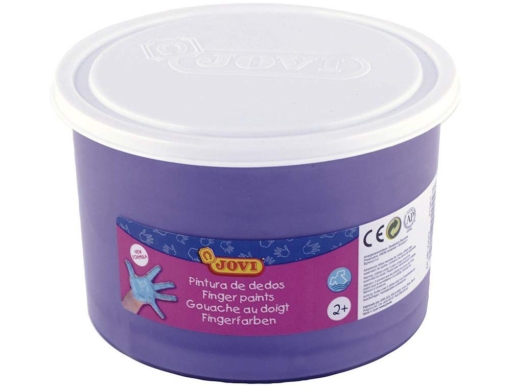 PINTURA A DEDOS JOVI 500 CC VIOLETA