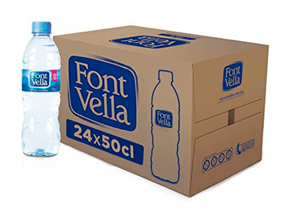 AGUA MINERAL NATURAL FONT VELLA SANT HILARI 500 ML