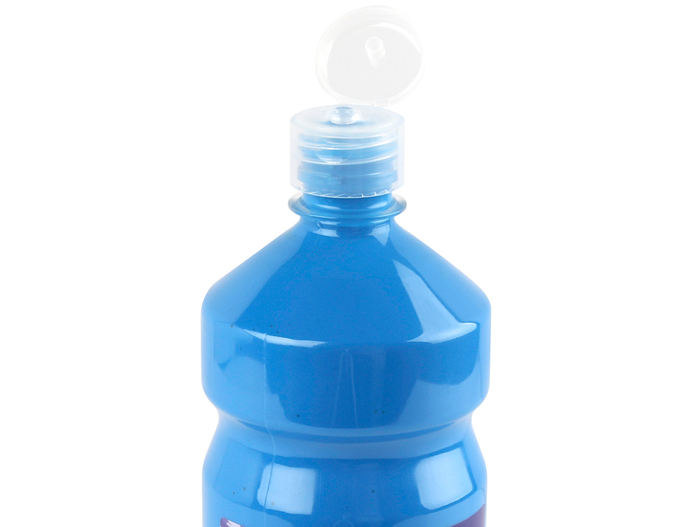 TEMPERA LIQUIDA LIDERPAPEL ESCOLAR 1000 ML AZUL
