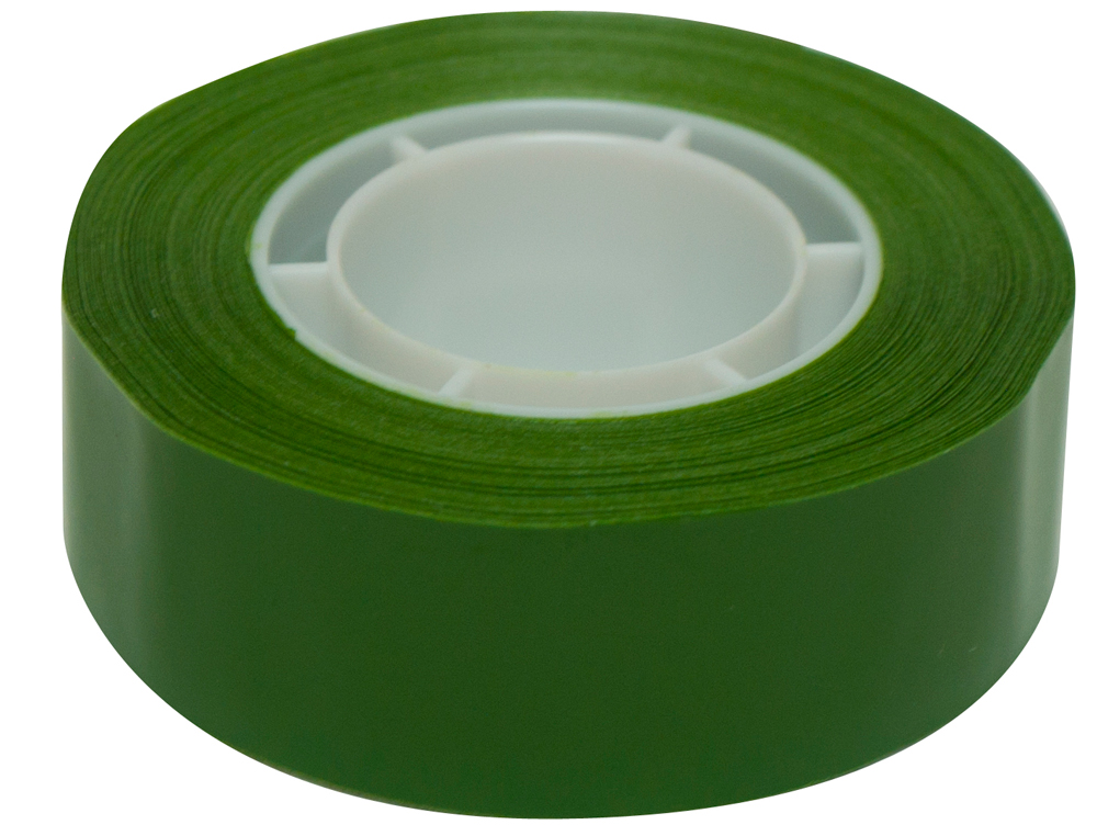 CINTA ADHESIVA APLI 33 MT X 19 MM COLOR VERDE