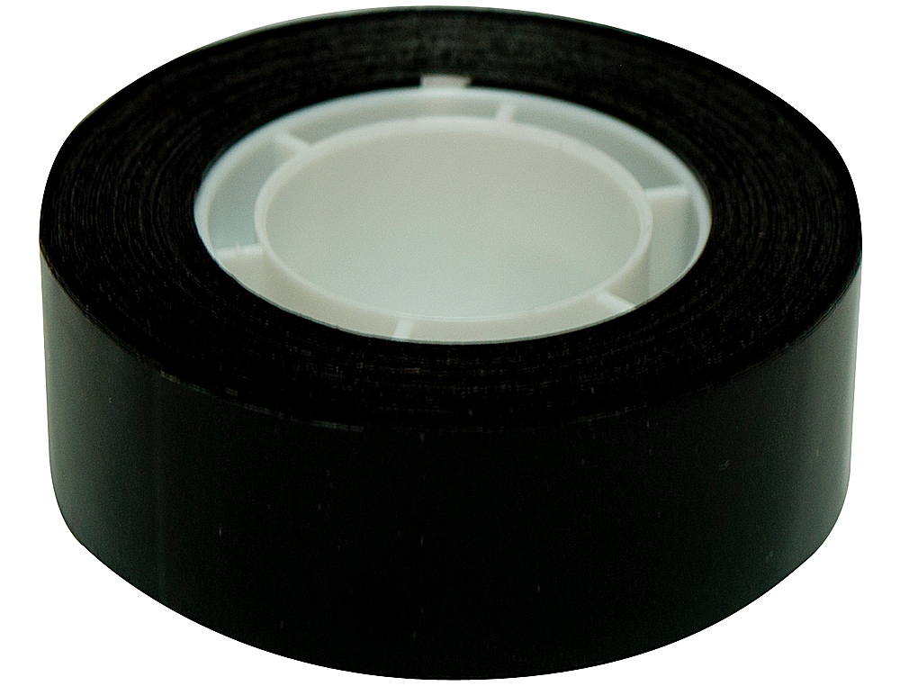 CINTA ADHESIVA APLI 33 MT X 19 MM COLOR NEGRO