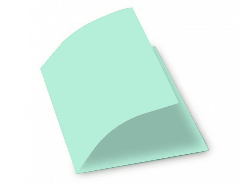 SUBCARPETA CARTULINA GIO FOLIO VERDE PASTEL 180 G/M2