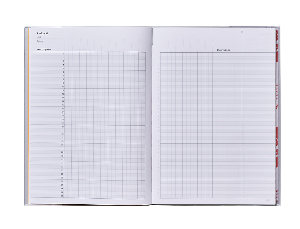 CUADERNO MEMO NOTAS ADDITIO A4 EVALUACION CONTINUA PLANIFICACION SEMANAL CATALAN