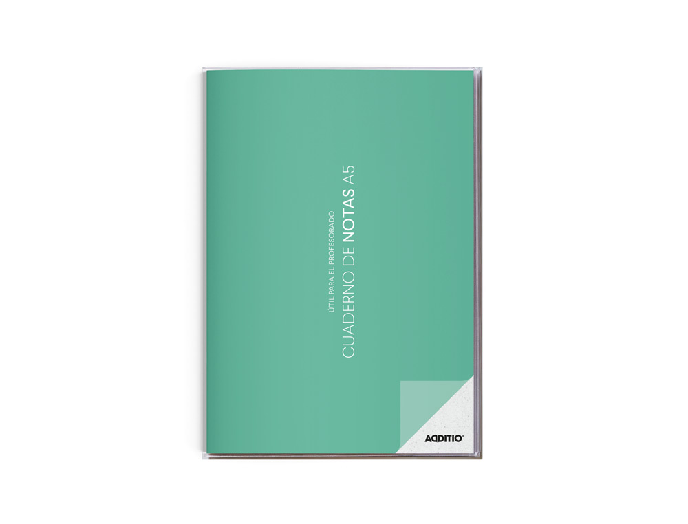 CUADERNO DE NOTAS ADITIO A5 HORARIO PLANIFICACION MENSUAL PLAN DE CURSO
