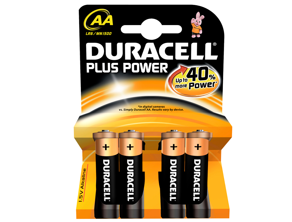 PILA DURACELL RECARGABLE AA 1300 MAH BLISTER DE 4 UNIDADES