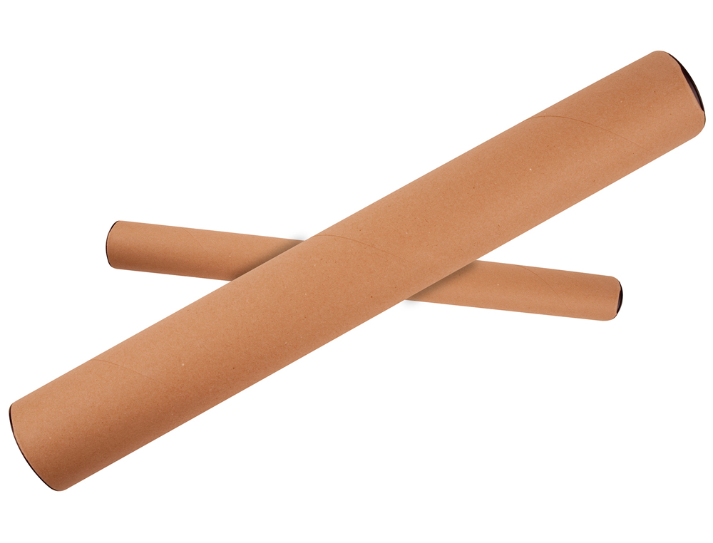 TUBO DE CARTON APLI PORTADOCUMENTOS TAPA PLASTICO 40X430X460 MM
