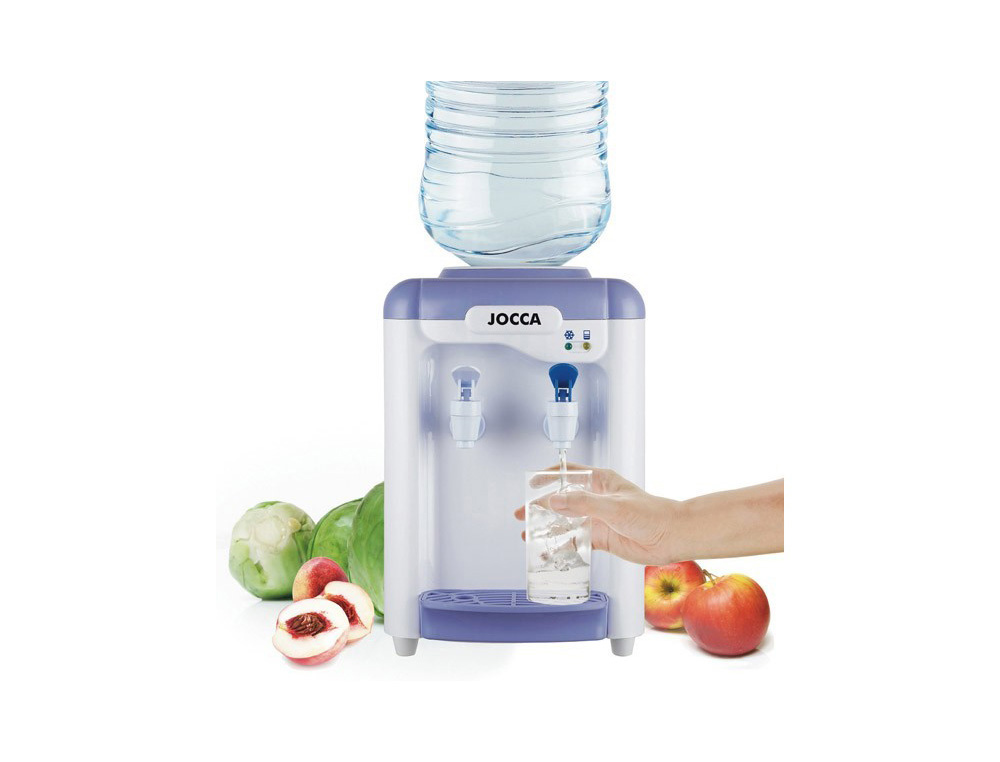 DISPENSADOR DE AGUA JOCCA CON DEPOSITO AGUA FRIA Y NATURAL