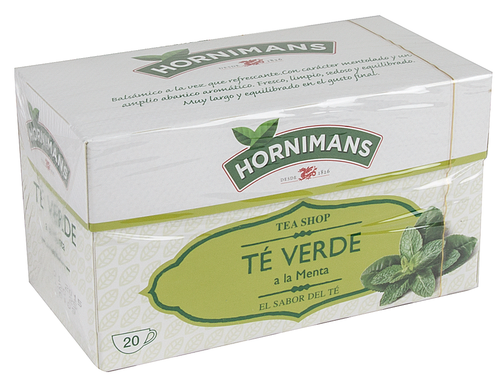 TE VERDE HORNIMANS A LA MENTA CAJA DE 20 BOLSAS