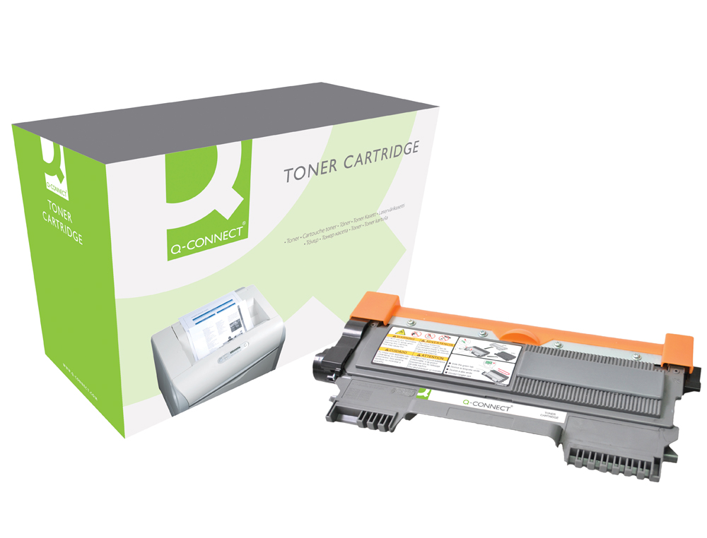 TONER Q-CONNECT COMPATIBLE BROTHER TN2210 HL-2240 / 2250 / 2270 NEGRO 1.200 PAG