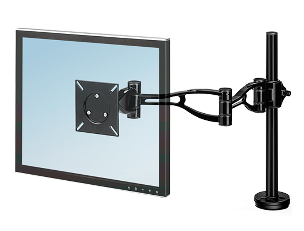 BRAZO PARA MONITOR PLANO FELLOWES PROFESSIONAL NORMATIVA VESA FLEXIBLE PARA PANTALLAS HASTA 10 KG