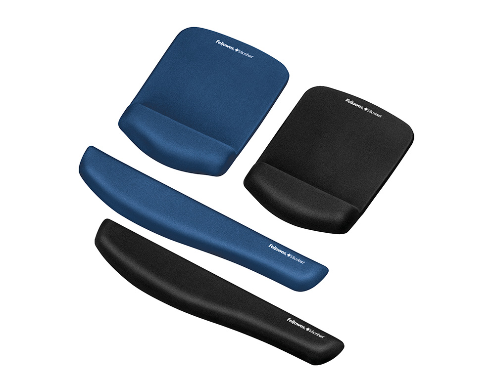 REPOSAMUECAS FELLOWES PARA TECLADO PLUSH TOUCH FOAM NEGRO