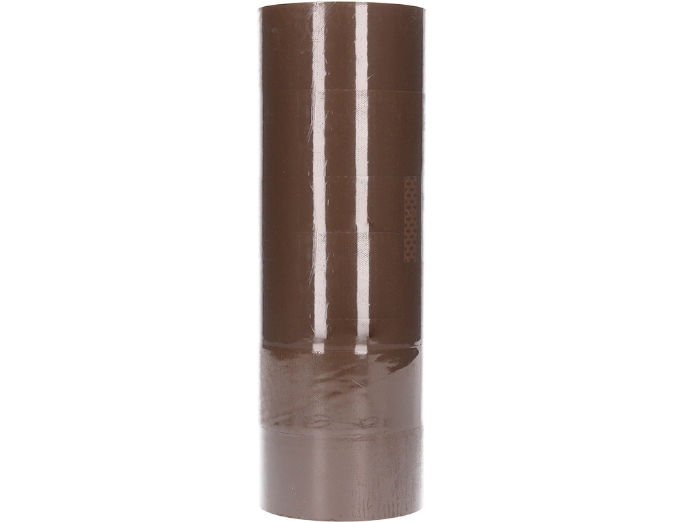 CINTA ADHESIVA Q-CONNECT POLIPROPILENO HAVANA 100 MT X 50 MM PARA EMBALAJE
